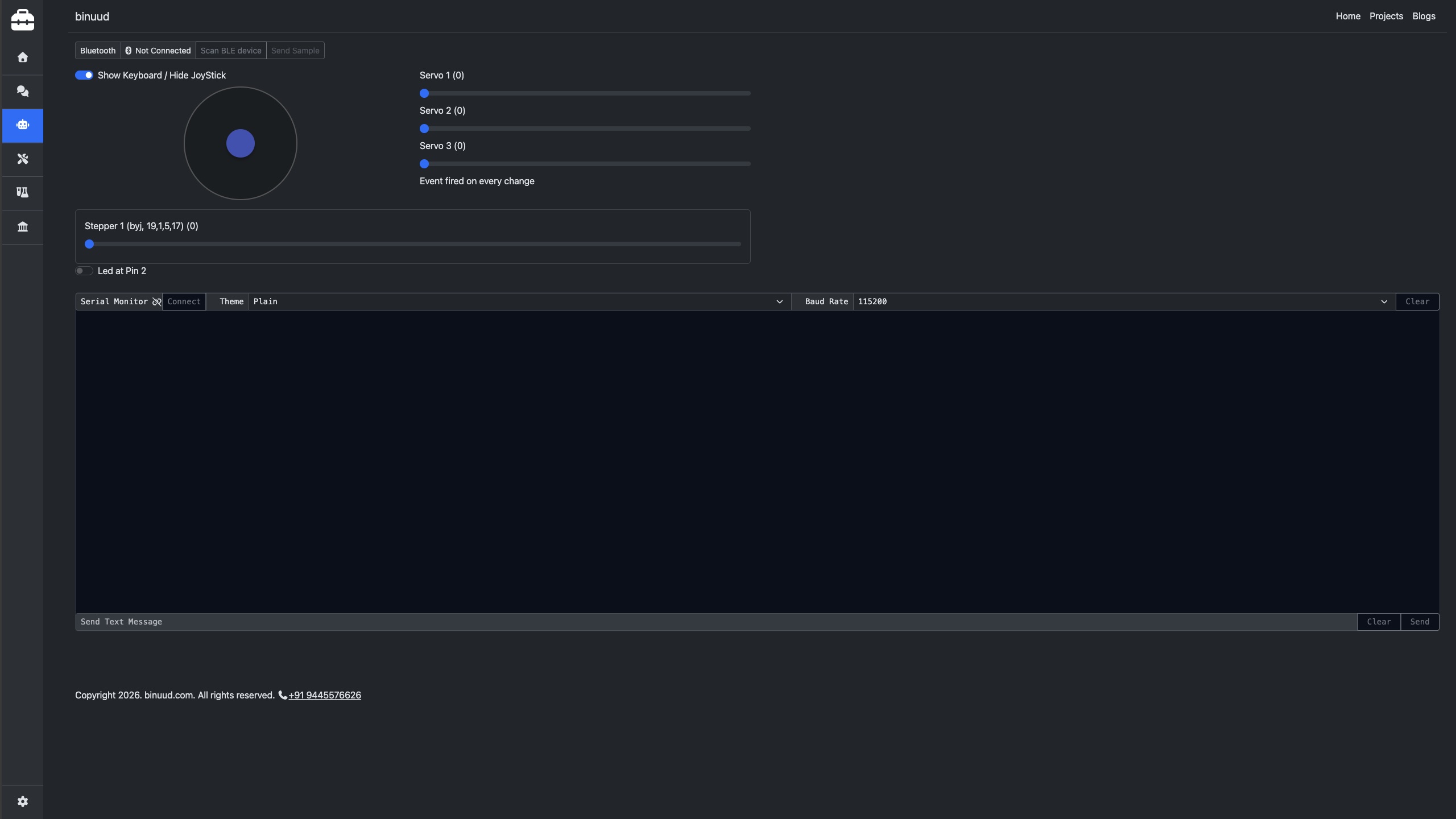 UI interface.